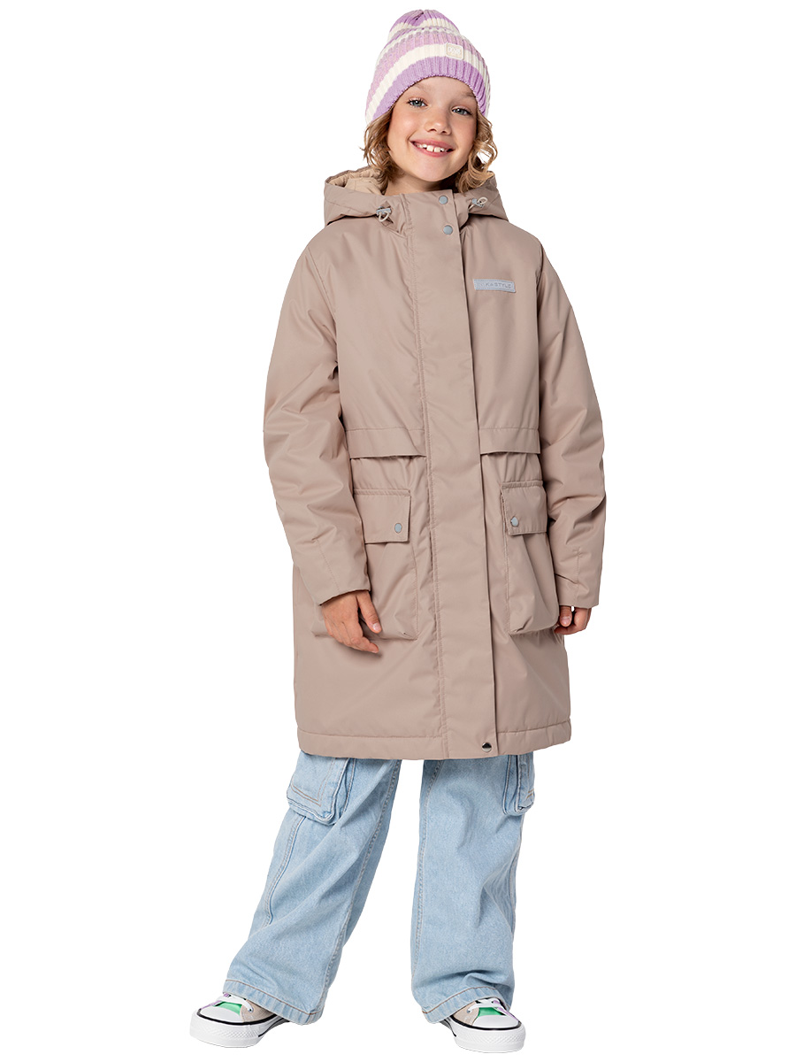 

Куртка детская NIKASTYLE 4м3624, бежевый, 140, 4м3624