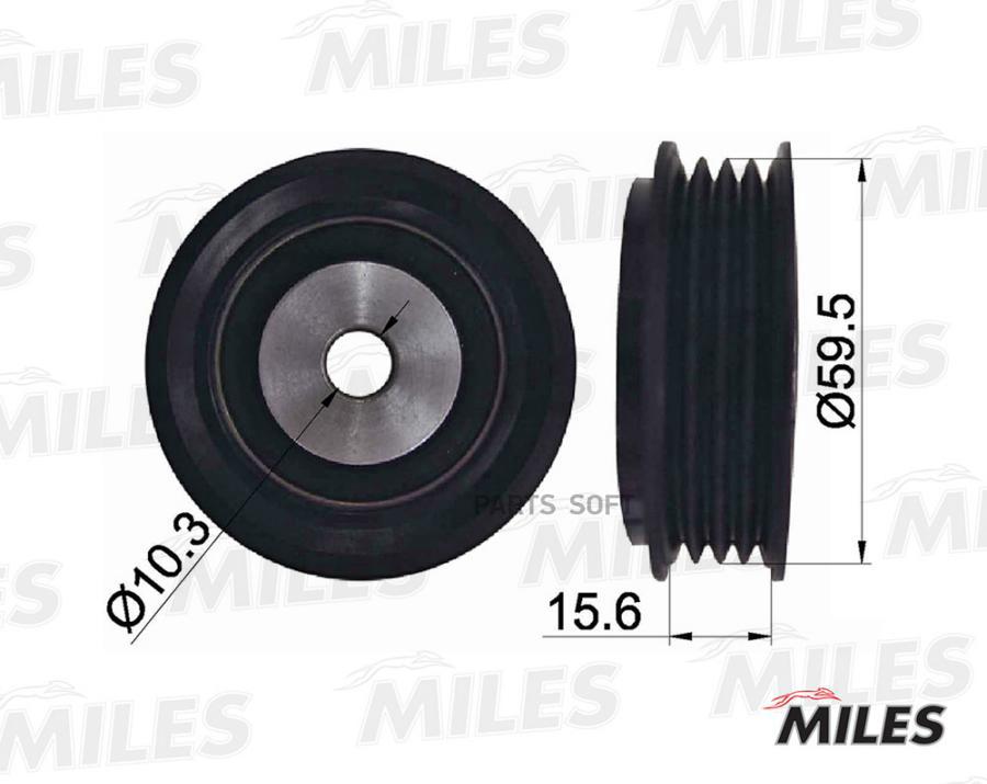 

MILES Ролик ремня приводного MILES ag03043