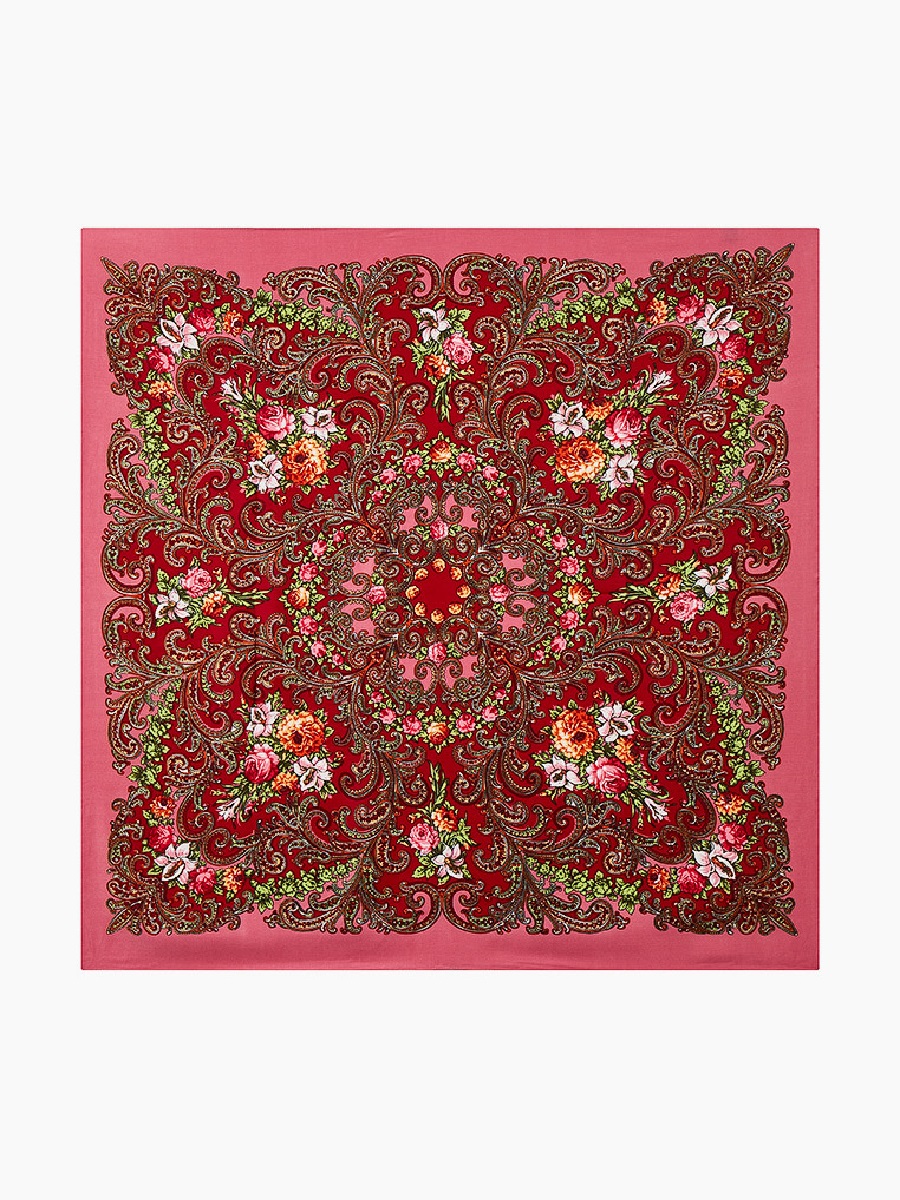 фото Палантин женский rosedena shawlcyrm800pcs розовый, 90х90 см