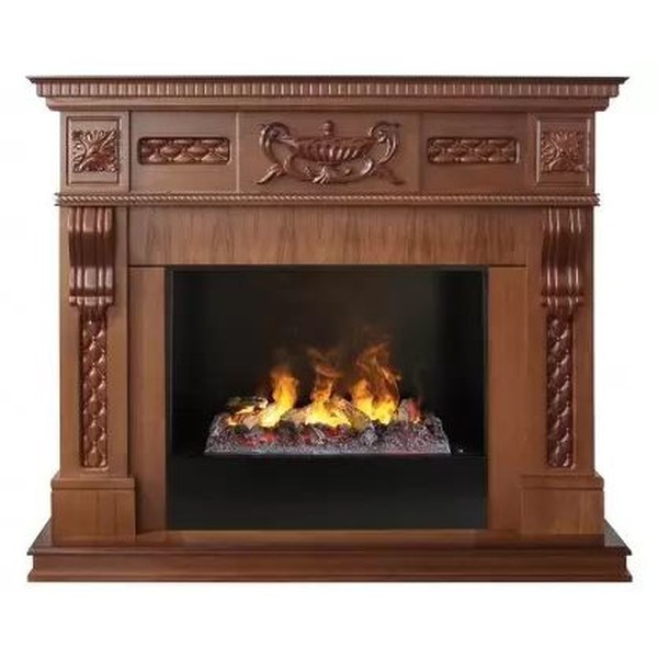 фото Электрокамин с широким очагом 3d realflame corsica lux 26 nt с очагом 3d cassette 630