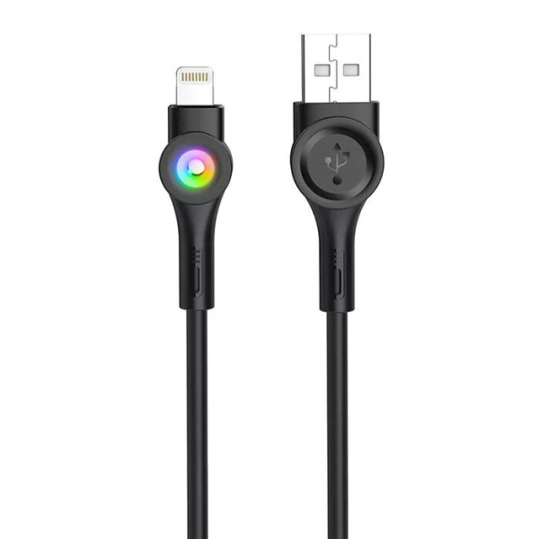 

Кабель Foneng X59 USB - Lightning 3A 1m Black, X59