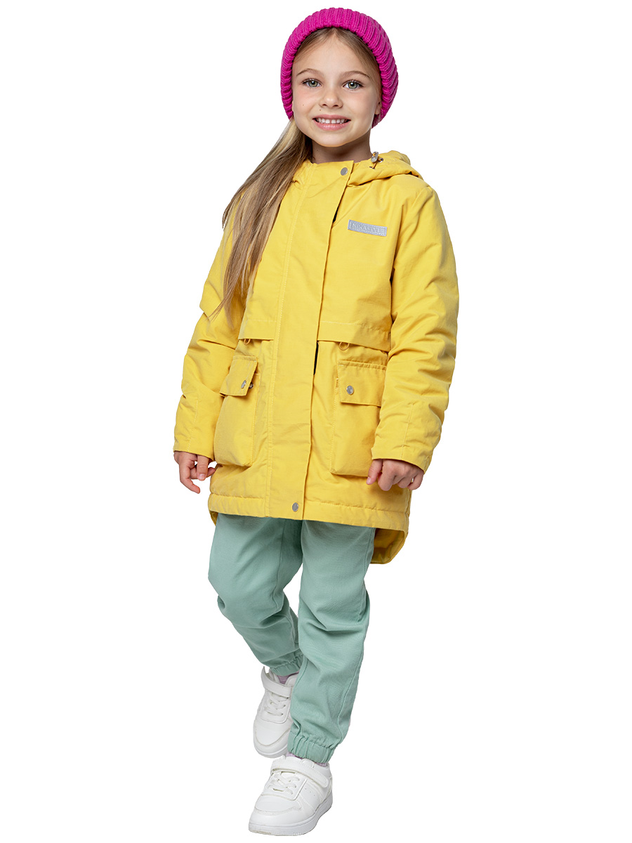 

Куртка детская NIKASTYLE 4м3424, желтый, 110, 4м3424