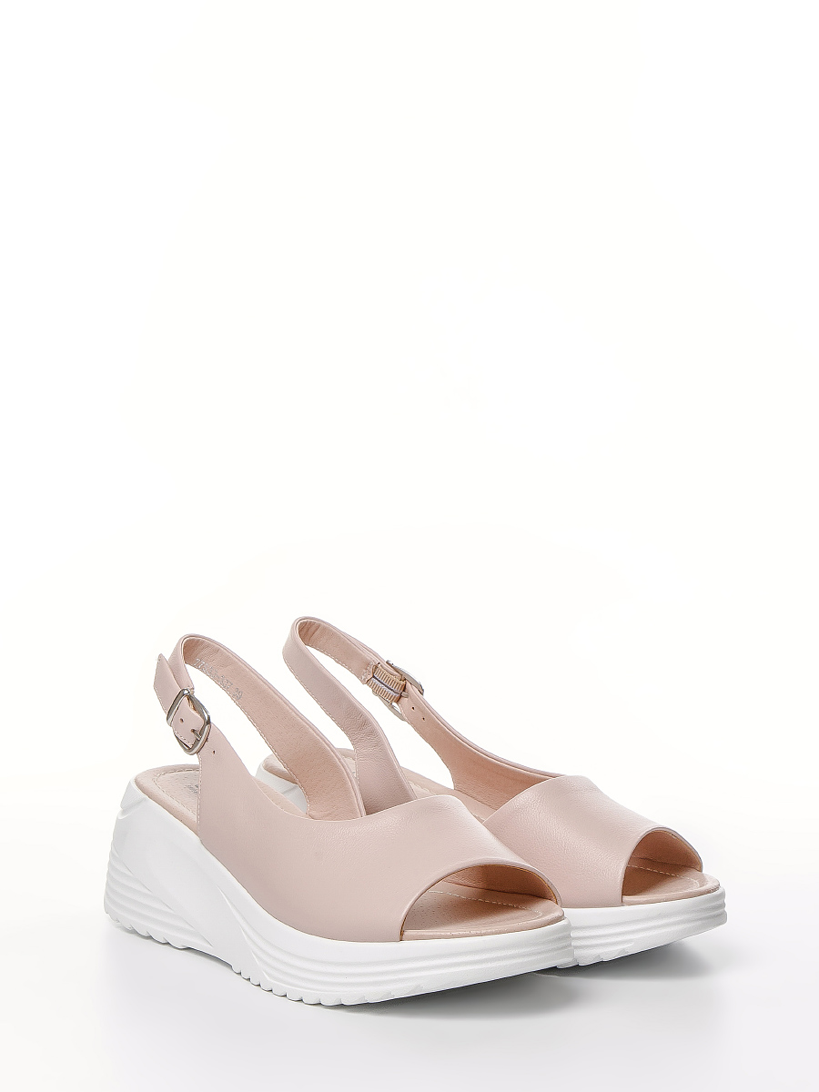 

Босоножки женские Lauf! 77533-337 pink бежевые 38 RU, Бежевый, 77533-337 pink