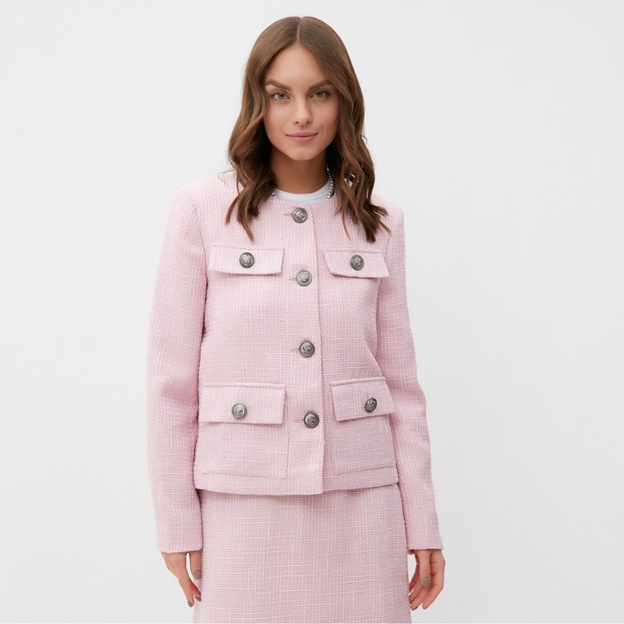 Жакет женский MIST 10154964 розовый 54 RU 7559₽