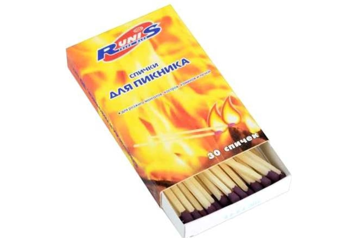 Спички для пикника 30шт RUNIS 1-045 486₽