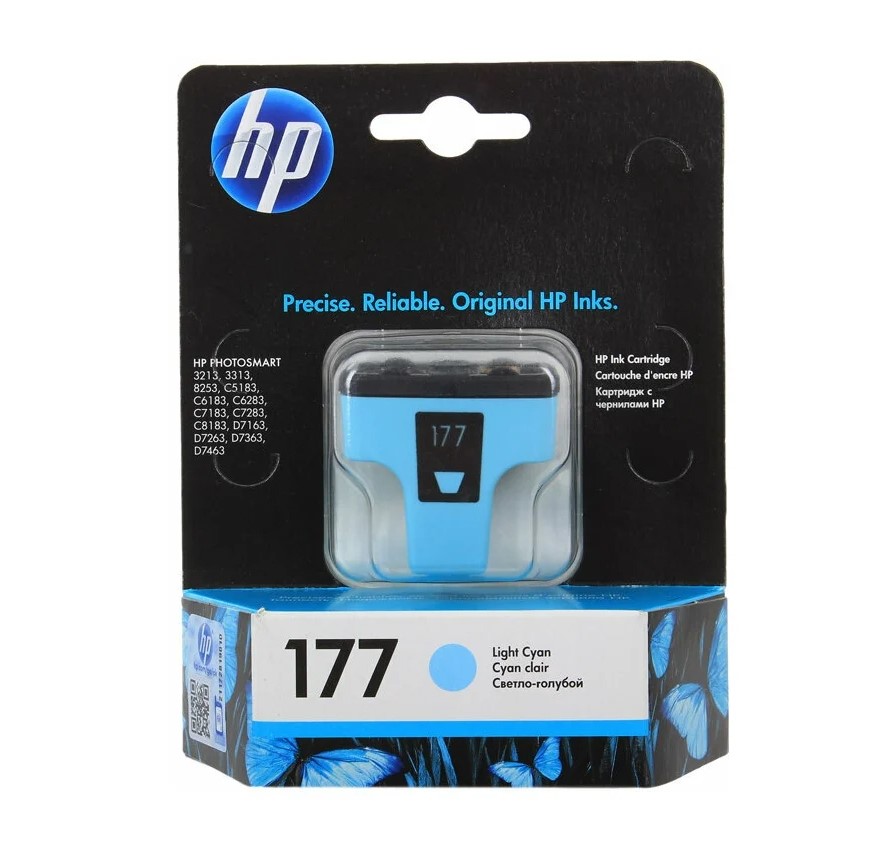 Картридж для лазерного принтера HP C8774HE (C8774HE) светло-голубой, оригинальный