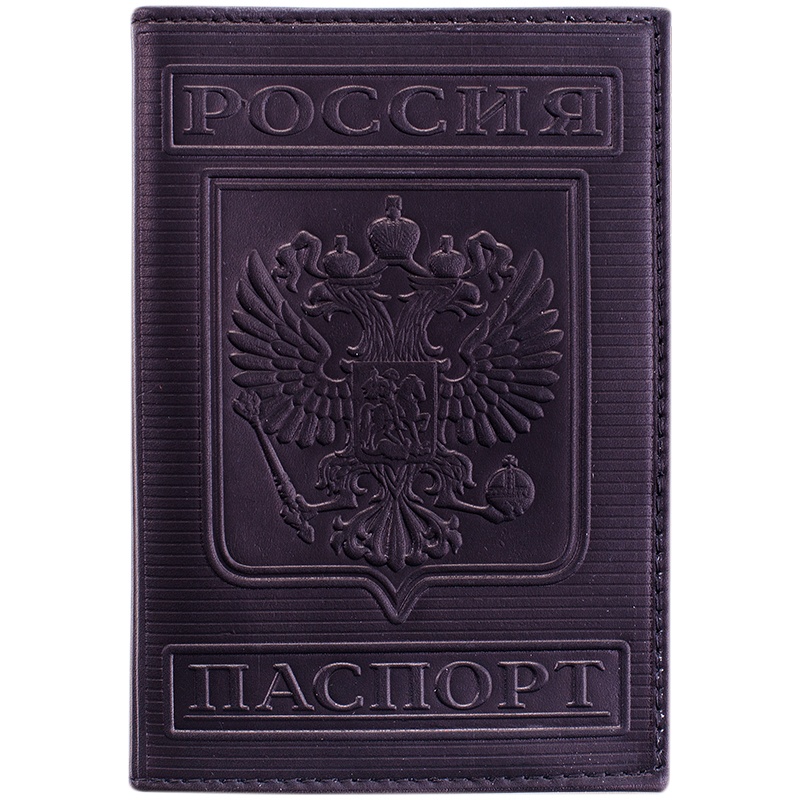 Обложка для паспорта OfficeSpace KPs_1641 / 176866 черная
