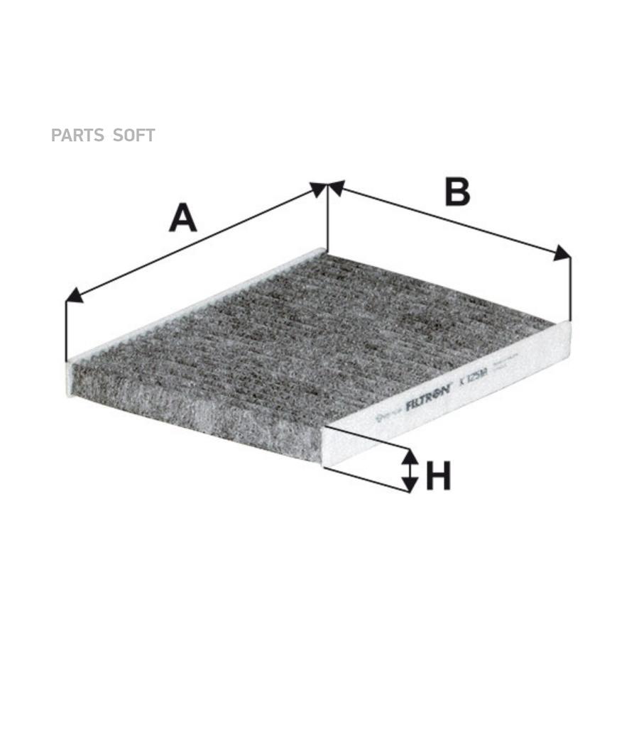 

Комплект фильтров салона Filtron K1251A