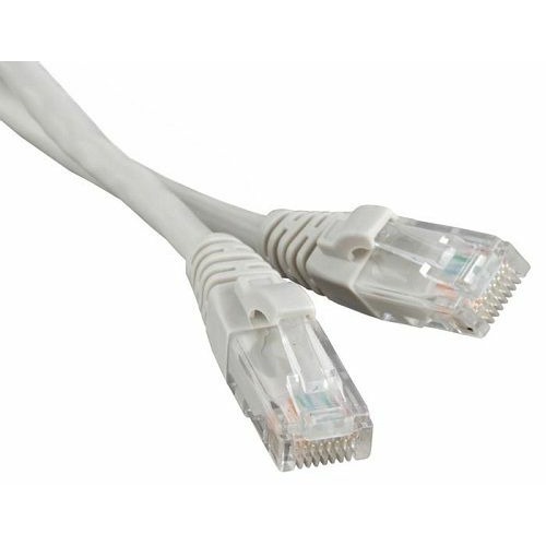 Кабель витая пара патч-корд Hyperline PC-LPM-UTP-RJ45-RJ45-C5e-0.15M-LSZH-GY 0.15m