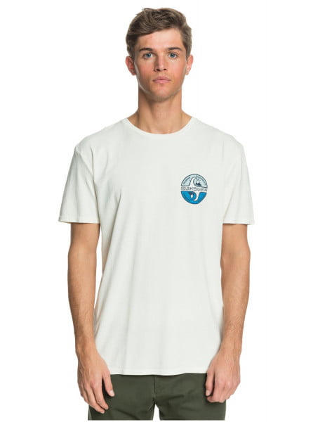 

Футболка мужская Quiksilver EQYZT05973 белая XS, Белый, EQYZT05973