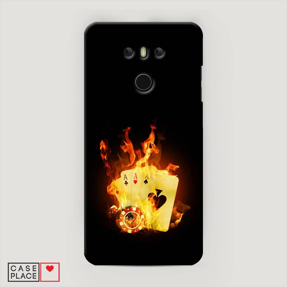 

Чехол Awog "Горящие карты" для LG G6, 80820-7