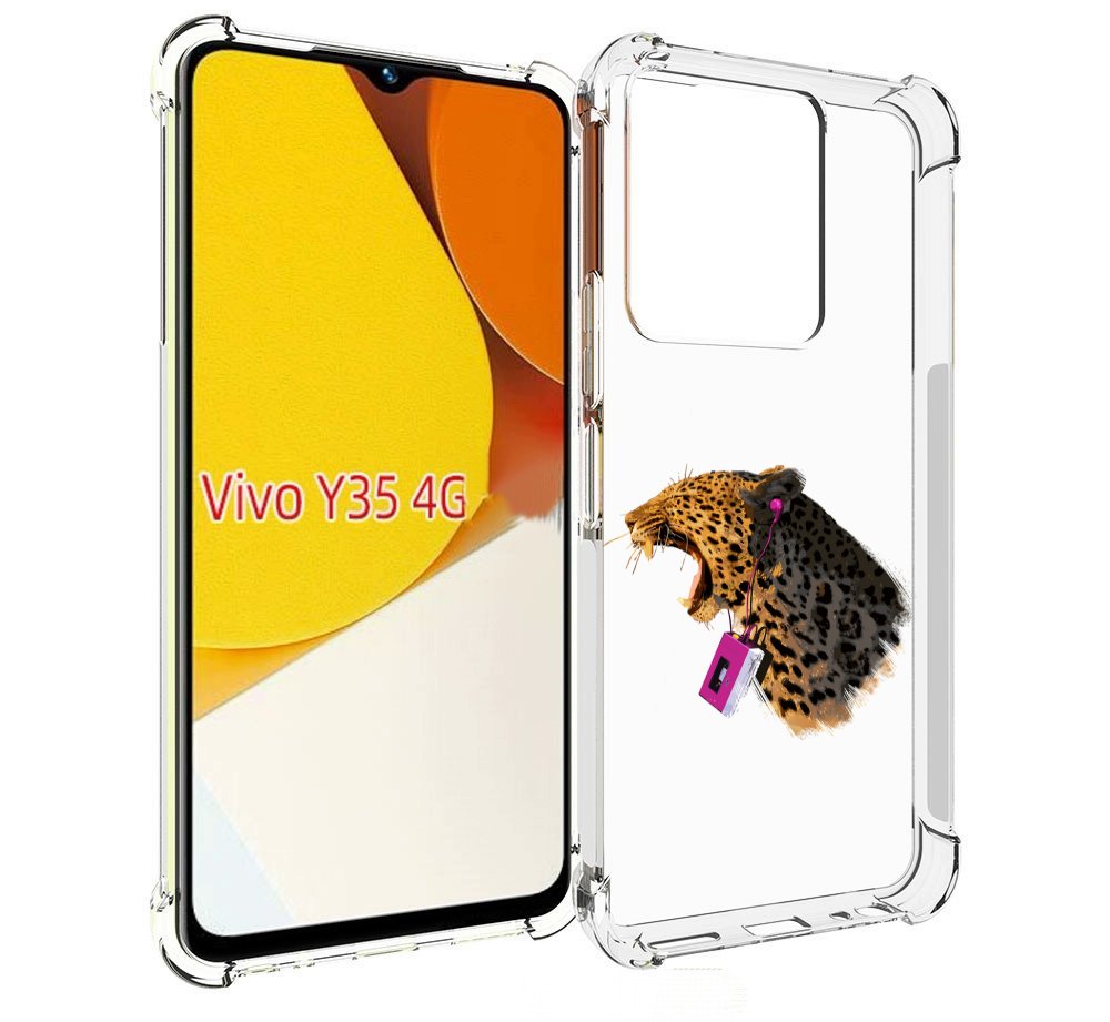 

Чехол MyPads MP3 для Vivo Y35 4G 2022 / Vivo Y22, Прозрачный, Tocco
