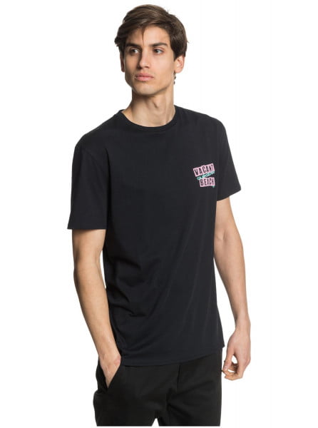 

Футболка мужская Quiksilver EQYZT05953 черная S, Черный, EQYZT05953