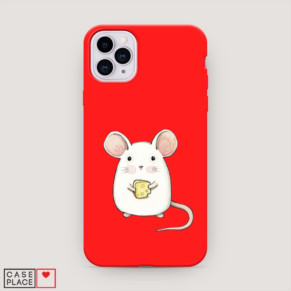 

Чехол Awog на Apple iPhone 11 Pro Max / Айфон 11 Pro Max "Мышка", Разноцветный, 12253-1