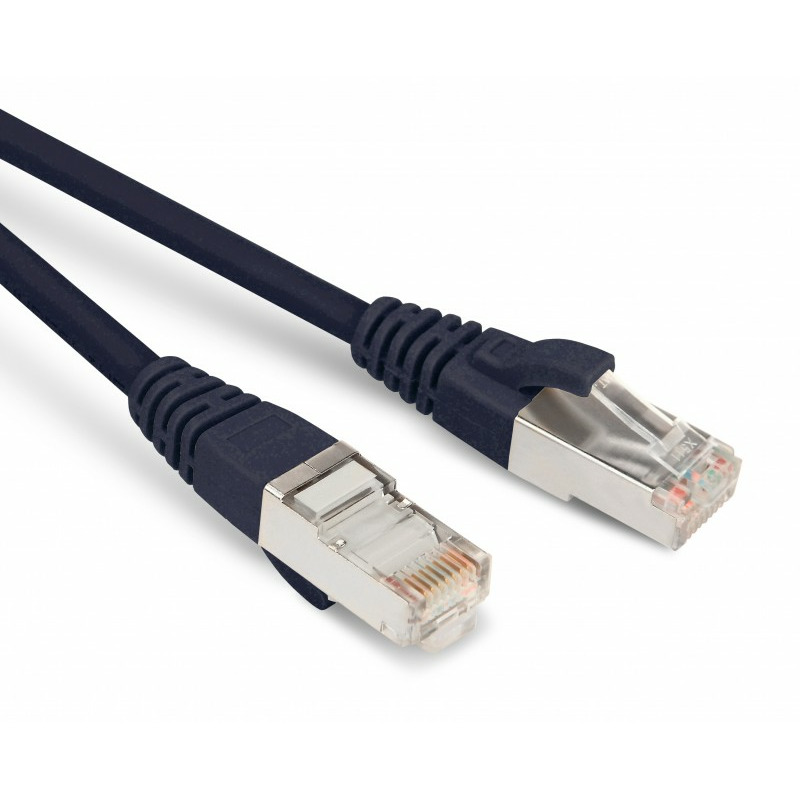 фото Кабель витая пара патч-корд hyperline pc-lpm-stp-rj45-rj45-c5e-15m-lszh-bk 15.0m