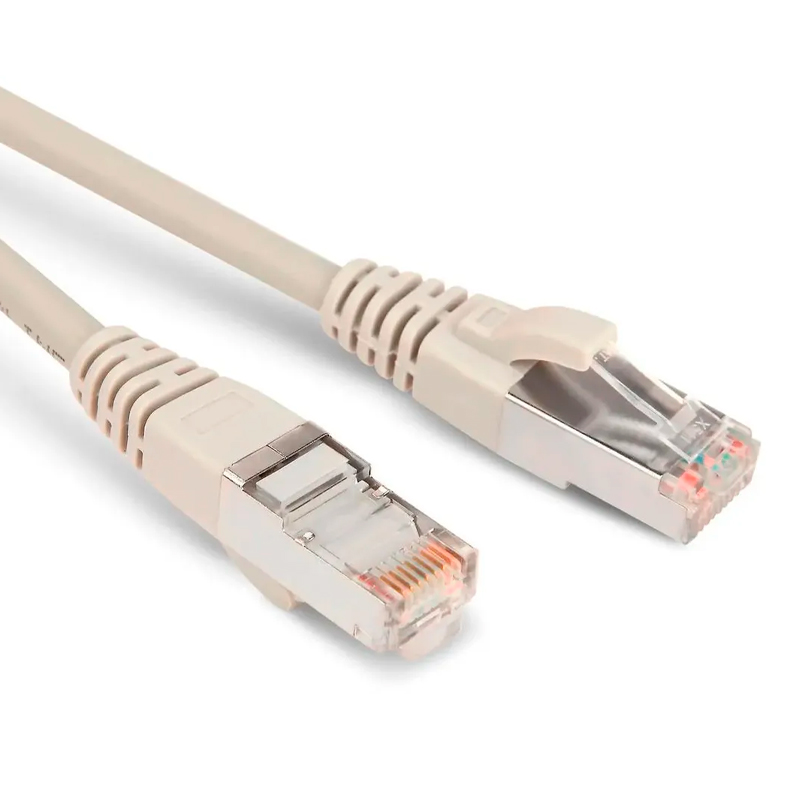 

Кабель Hyperline RJ45-RJ45 вилка-вилка 1м (PC-LPM-STP-RJ45-RJ45-C5e-1M-LSZH-GY) серый