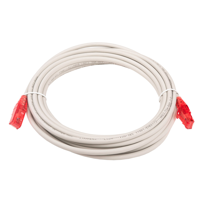 

Кабель Hyperline RJ45-RJ45 вилка-вилка 3м (PC-LPM-UTP-RJ45-RJ45-C5e-3M-LSZH-GY) серый