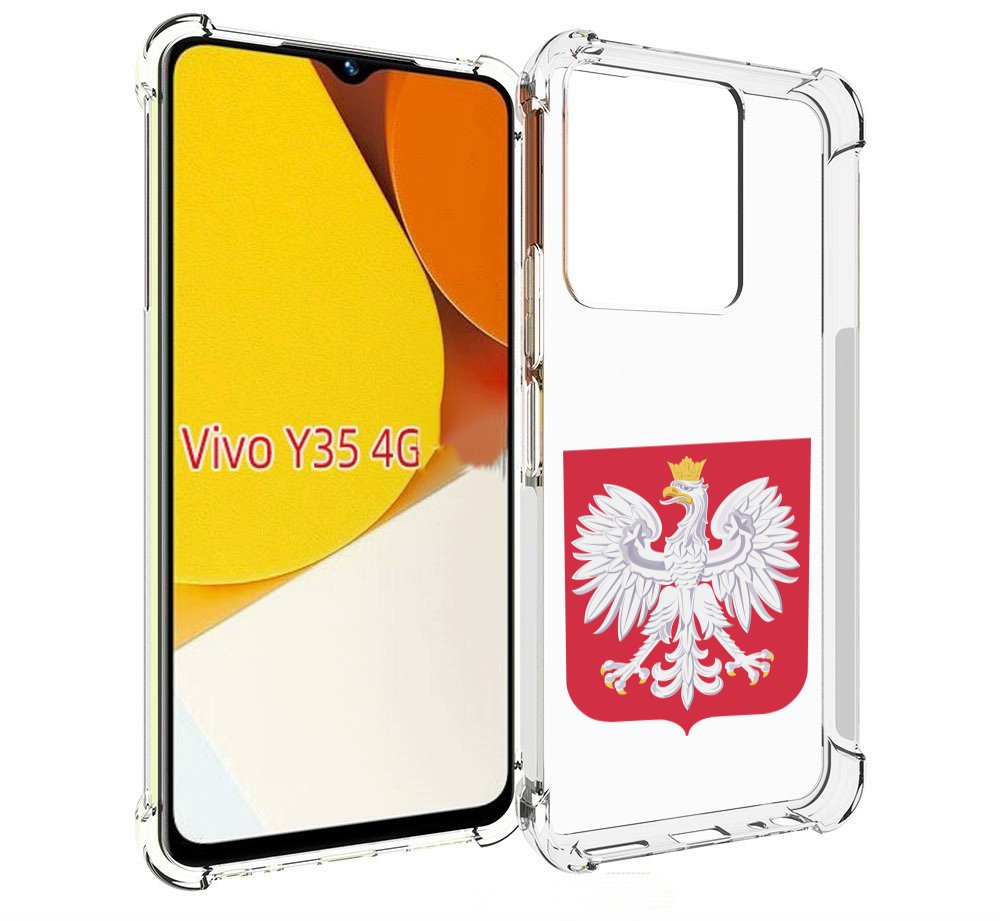 

Чехол MyPads герб-польши для Vivo Y35 4G 2022 / Vivo Y22, Прозрачный, Tocco