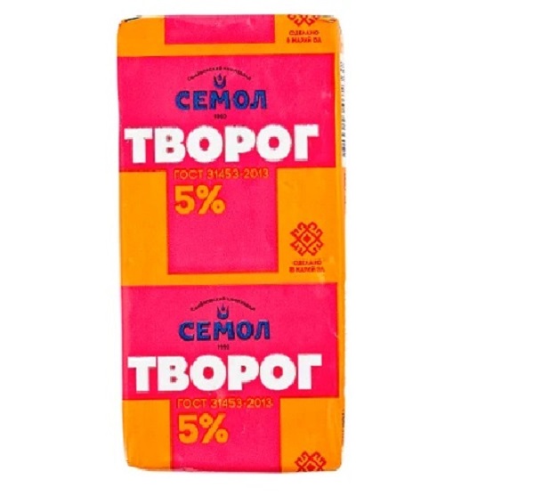 

Творог Семол 5% 200 г