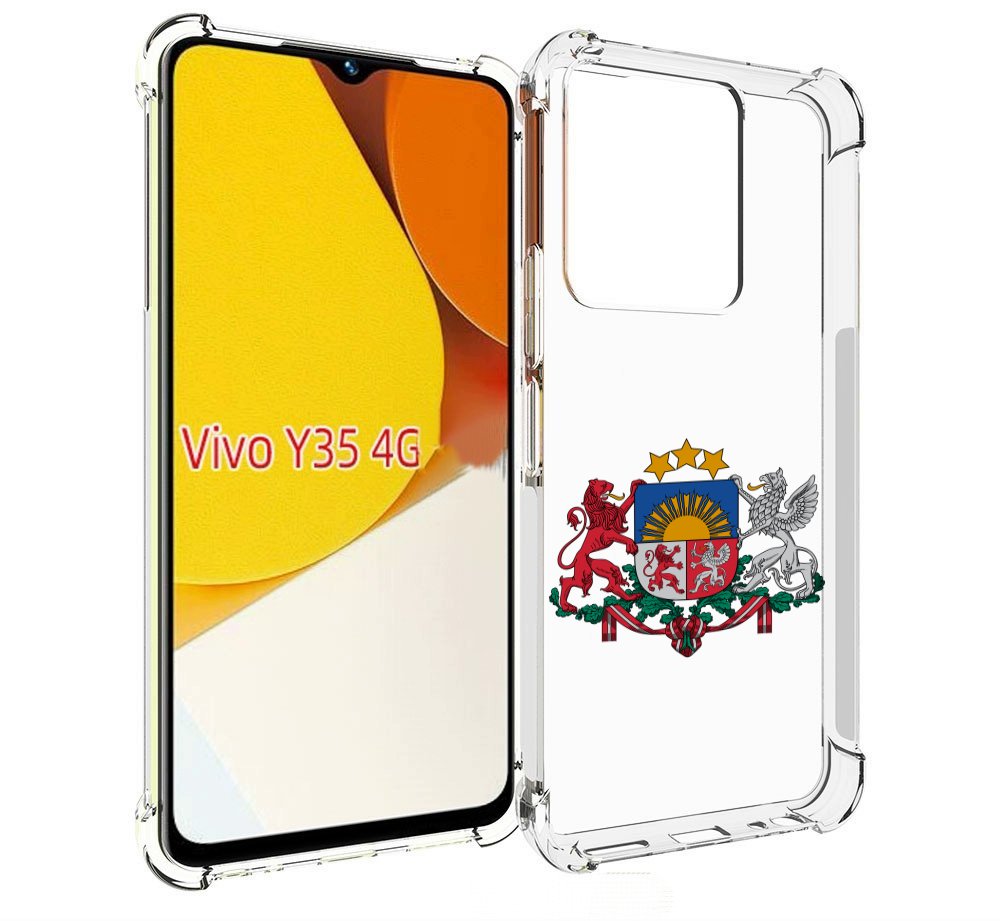 

Чехол MyPads герб-латвии для Vivo Y35 4G 2022 / Vivo Y22, Прозрачный, Tocco