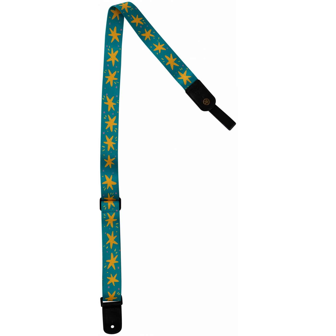 

Flight S35 Dasha Kirpich - ремень для укулеле, материал полипропилен, цвет голубой со звез