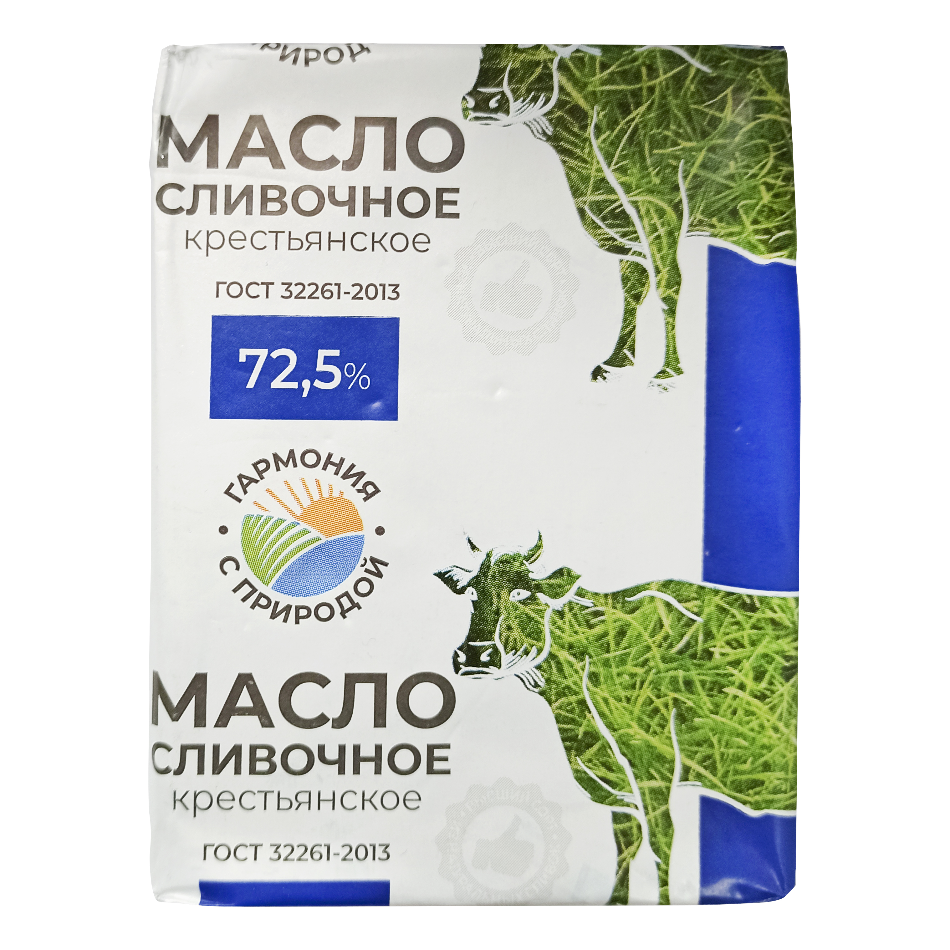 фото Масло гармония с природой крестьянское 72,5% 180 г