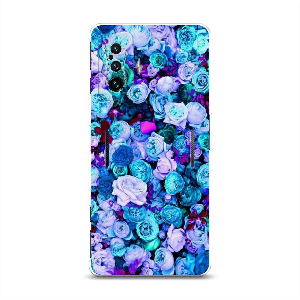

Чехол на Xiaomi Redmi K50 GE "Цветочный ковер", Фиолетовый, 314350-2