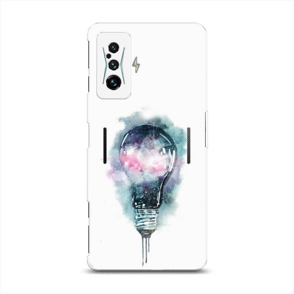 

Чехол на Xiaomi Redmi K50 GE "Волшебная лампа", Белый;серый, 314350-4
