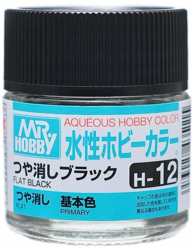 

Краска акриловая водоразбавляемая MR.HOBBY FLAT BLACK, матовая, MH-H12, Желтый