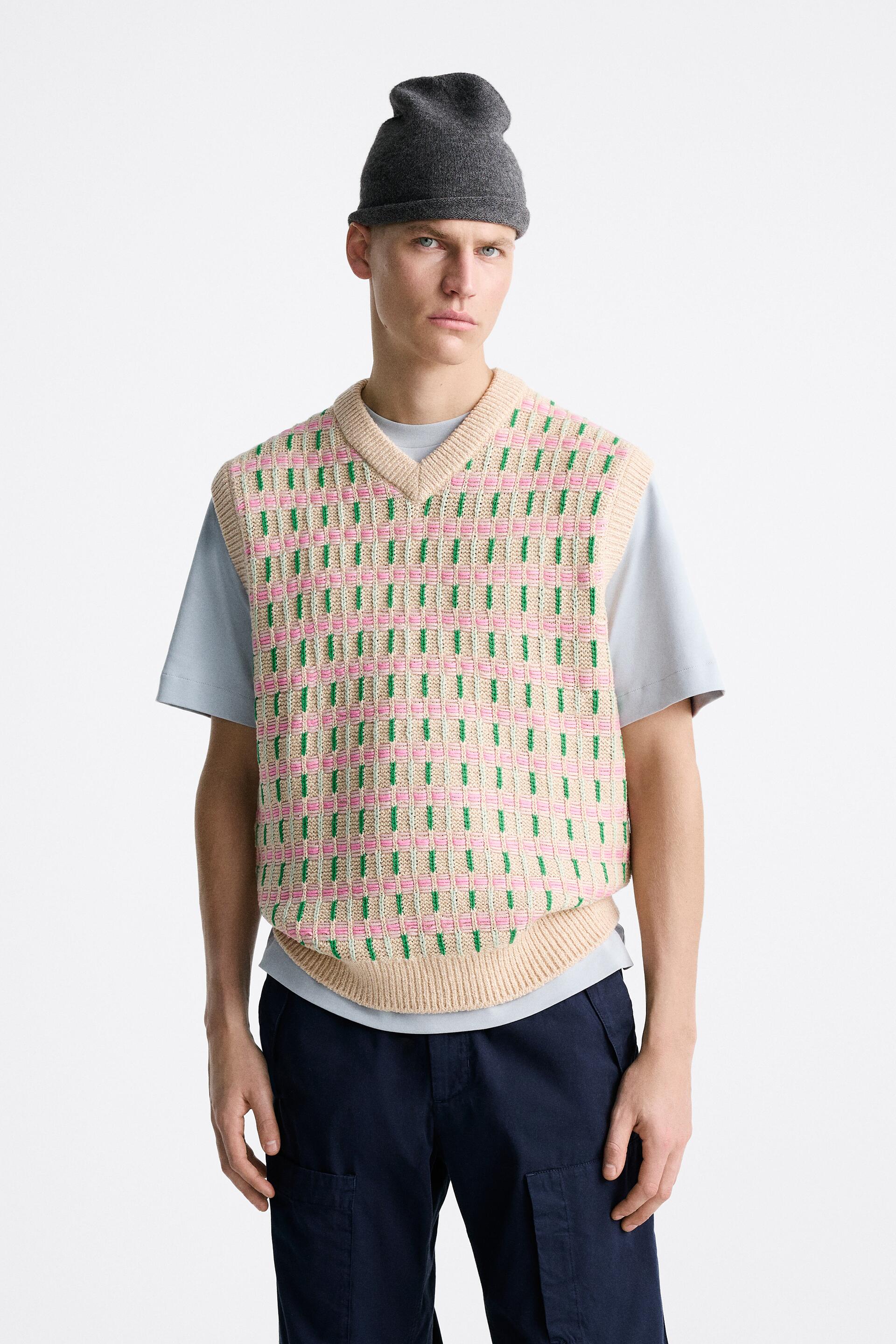 

Жилет мужской ZARA 03471400 бежевый L/XL (доставка из-за рубежа), 03471400