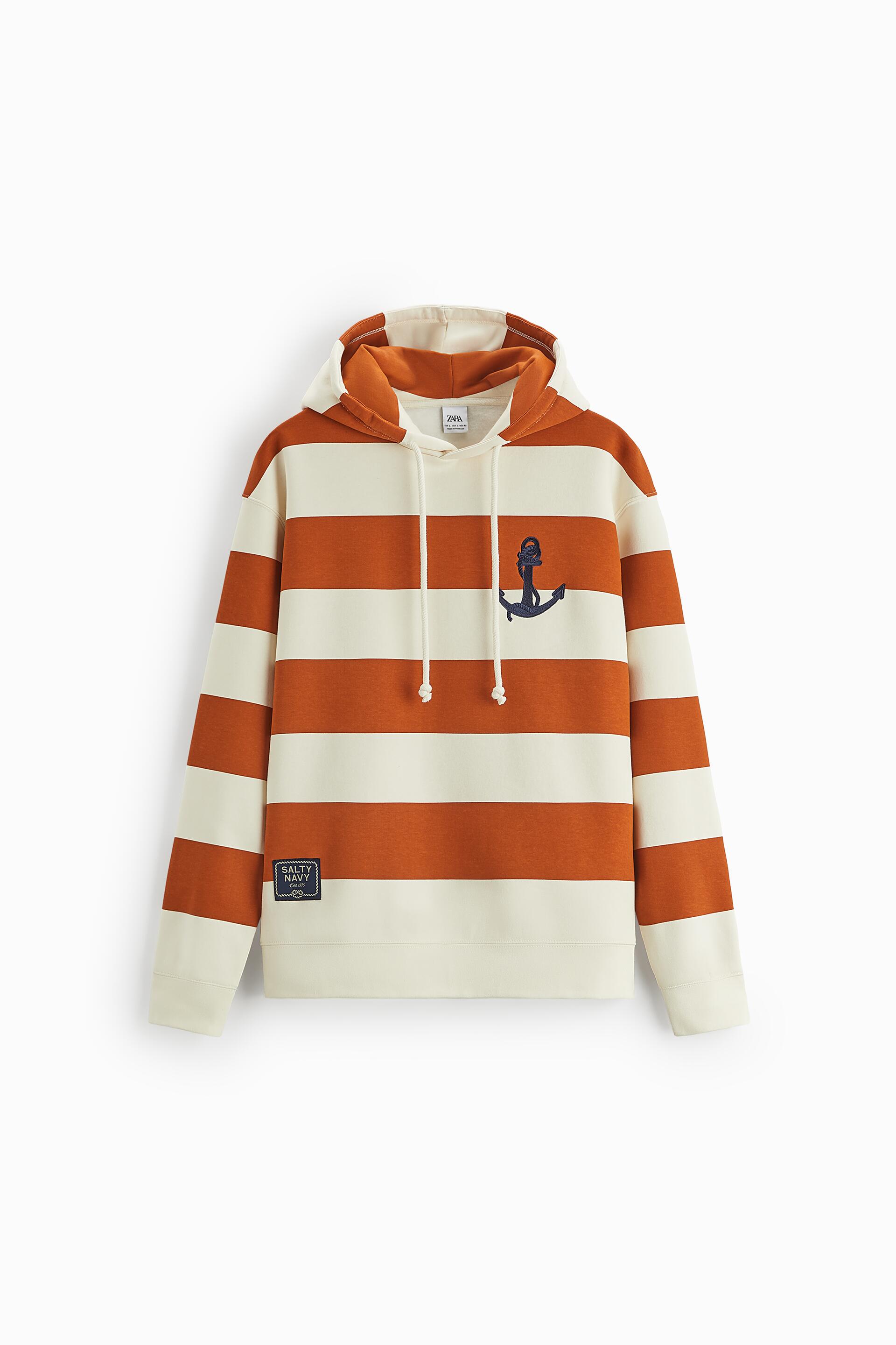 

Толстовка мужская ZARA 03443404 оранжевая L (доставка из-за рубежа), 03443404