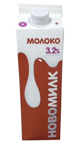 

Молоко 3,2% пастеризованное 900 мл Новомилк