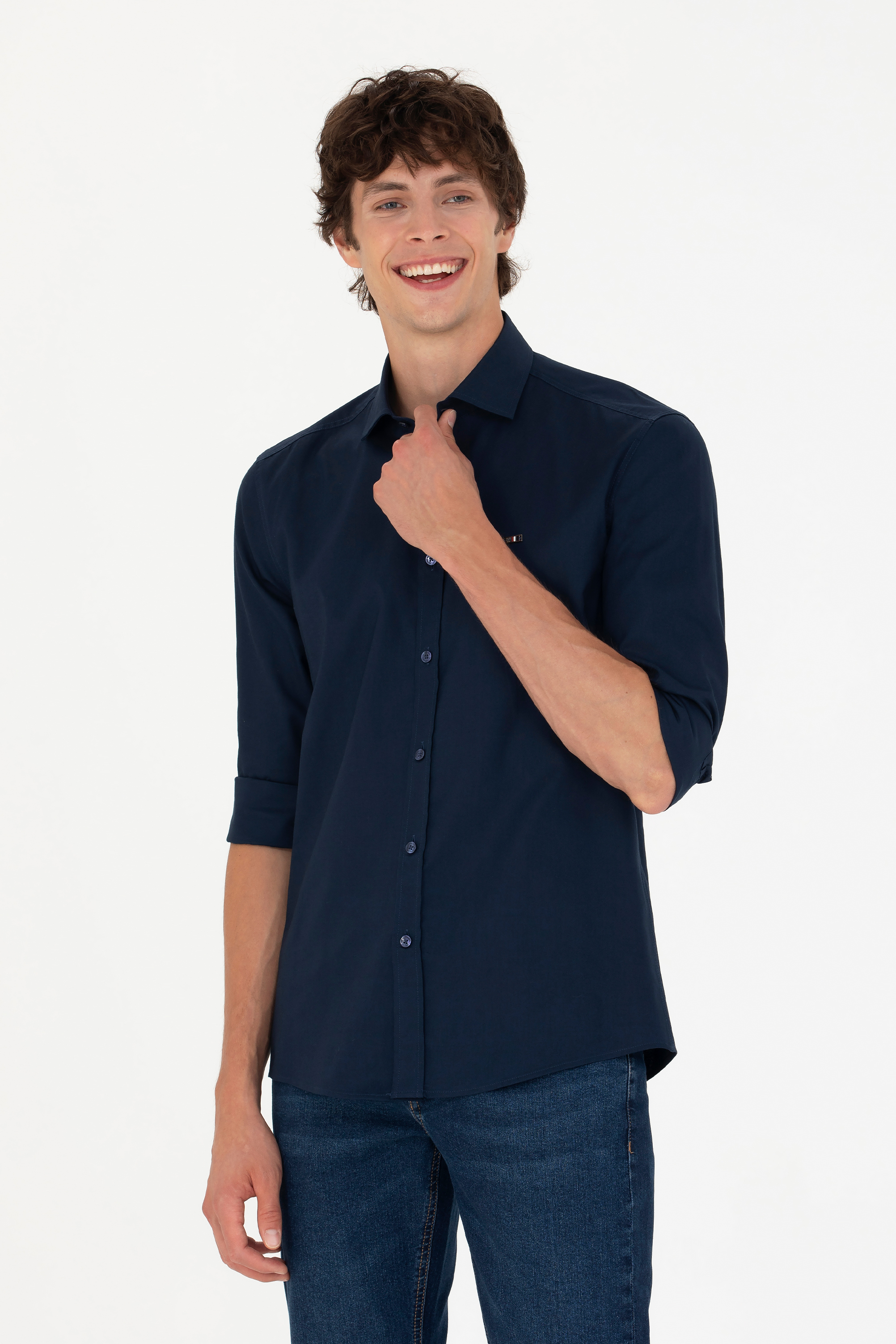 

Рубашка мужская U.S. POLO Assn. G081SZ0040CEDROP023K синяя S, Синий, G081SZ0040CEDROP023K