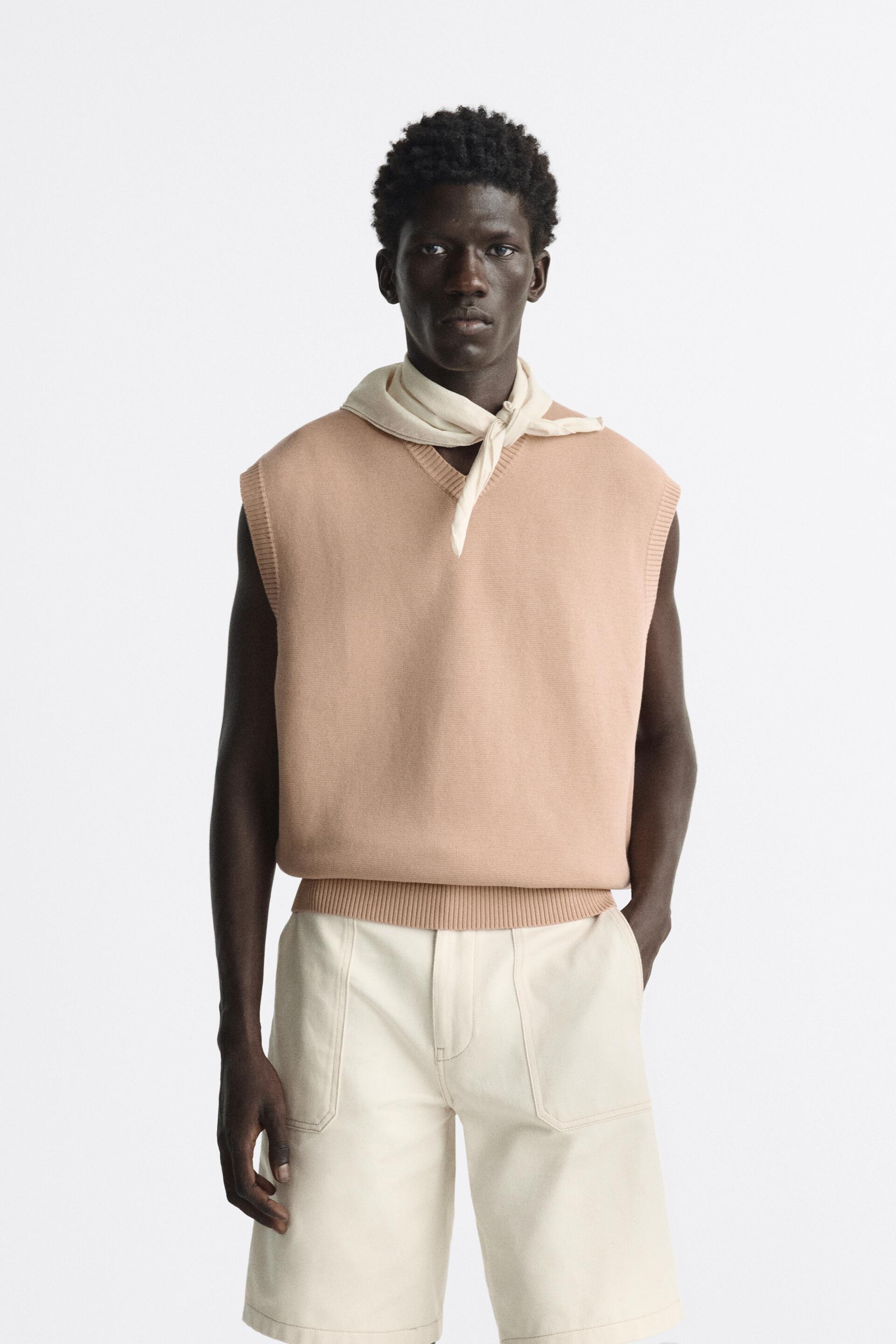 

Жилет мужской ZARA 03332403 розовый L (доставка из-за рубежа), 03332403