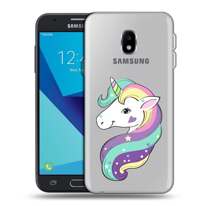 фото Прозрачный чехол для samsung galaxy j7 (j730) 100gadgets