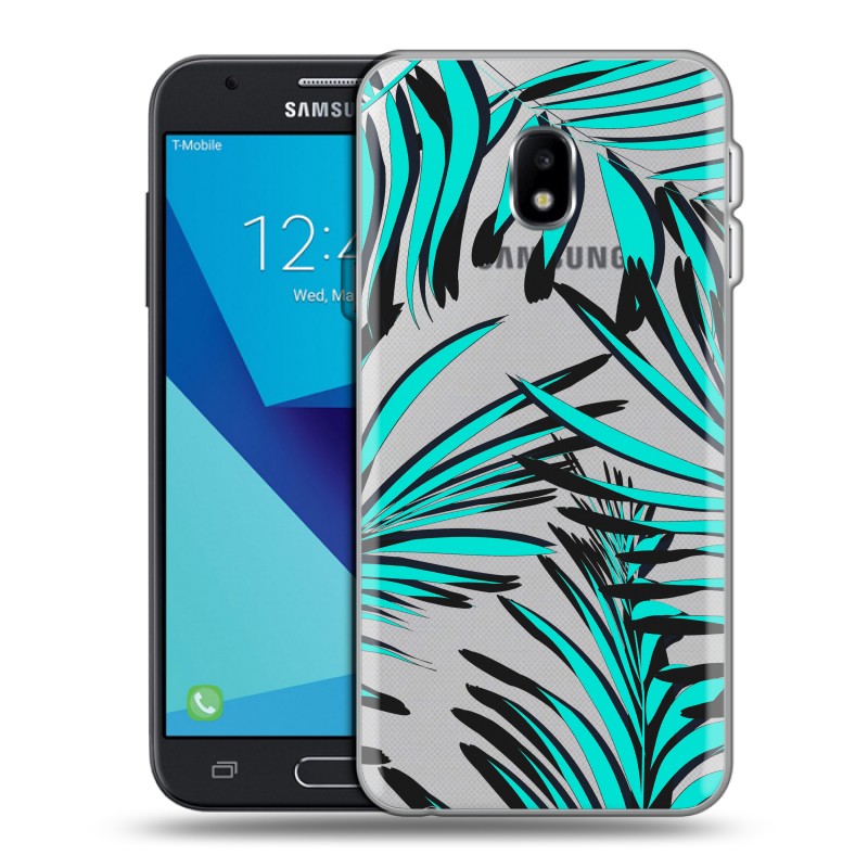 фото Прозрачный чехол для samsung galaxy j7 (j730) 100gadgets