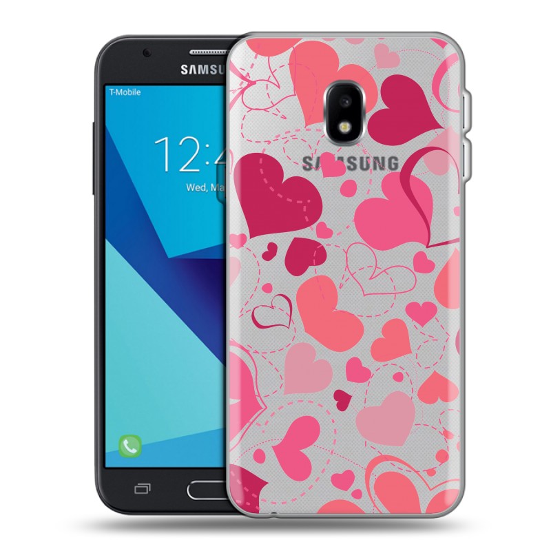 

Прозрачный чехол для Samsung Galaxy J7 (J730), 53600