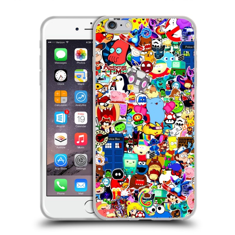 

Чехол для iPhone 6 Plus/6s Plus с рисунком и защитой камеры, 50909
