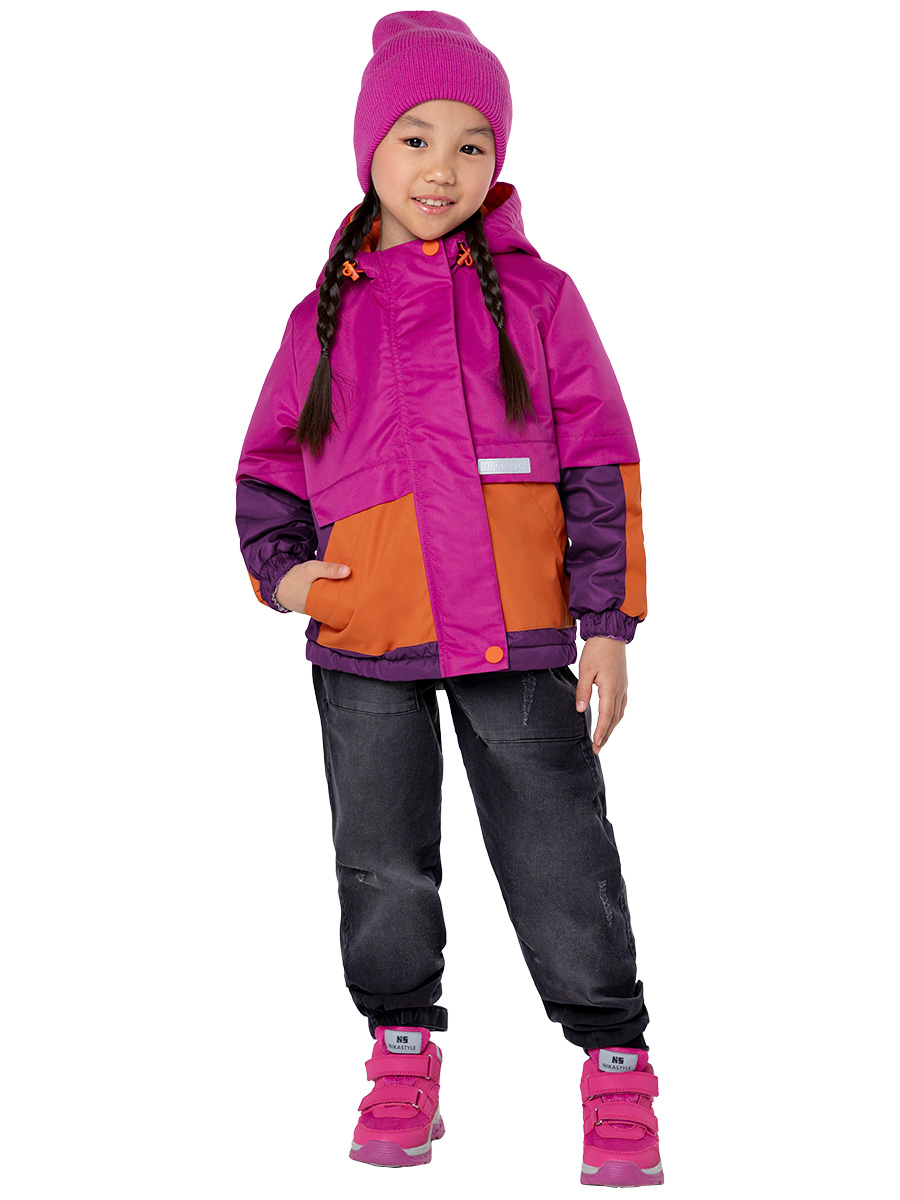 

Куртка детская NIKASTYLE 4м2824, бордовый, 110, 4м2824