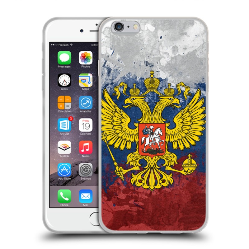 

Чехол для iPhone 6 Plus/6s Plus с рисунком и защитой камеры, 50909