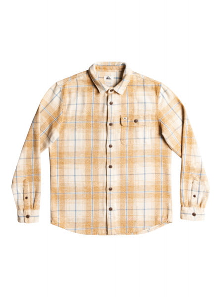 

Рубашка мужская Quiksilver EQYWT04414 бежевая S, Бежевый, EQYWT04414