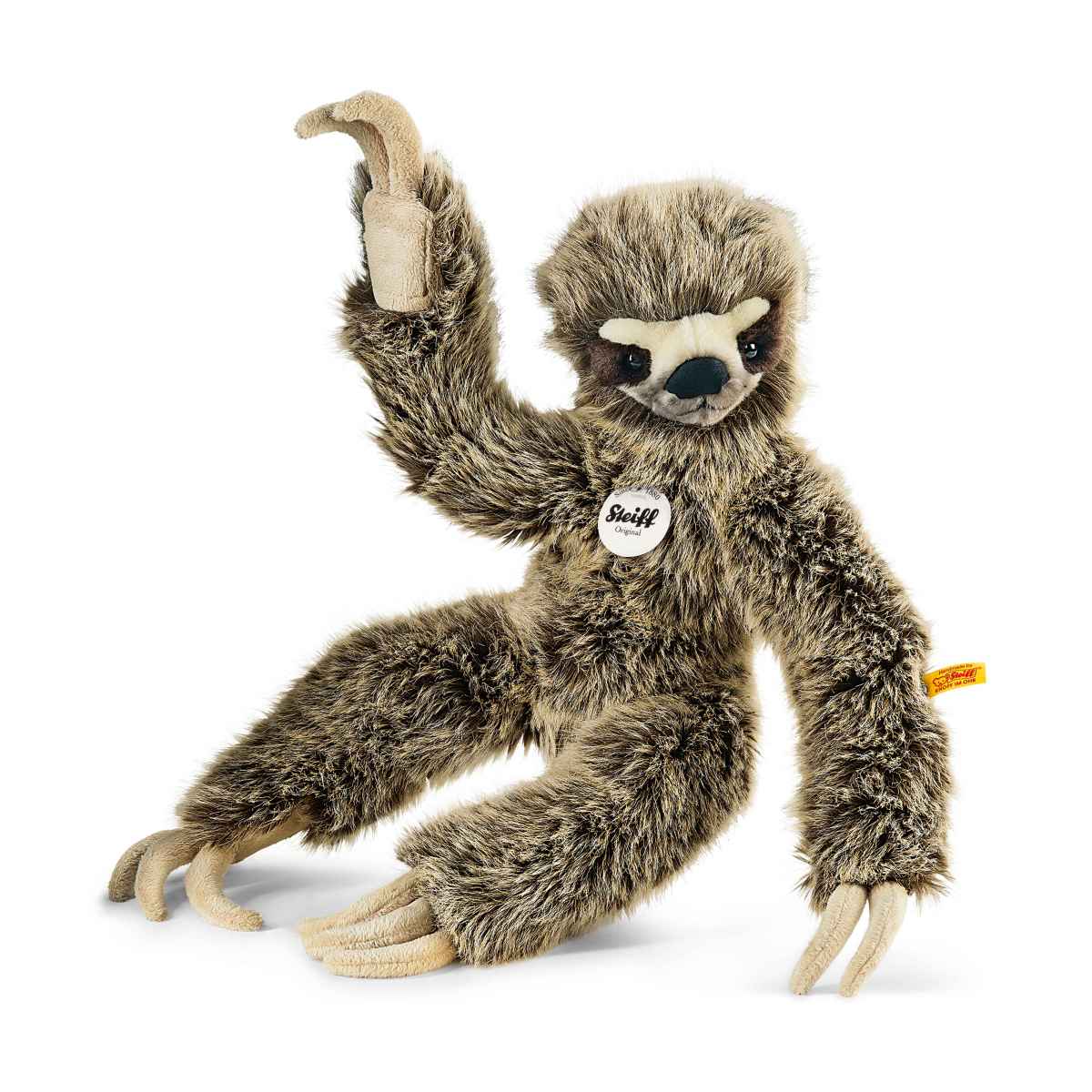 Мягкая игрушка Steiff Eric dangling sloth коричневый мягкая игрушка steiff happy teddy bear коричневый