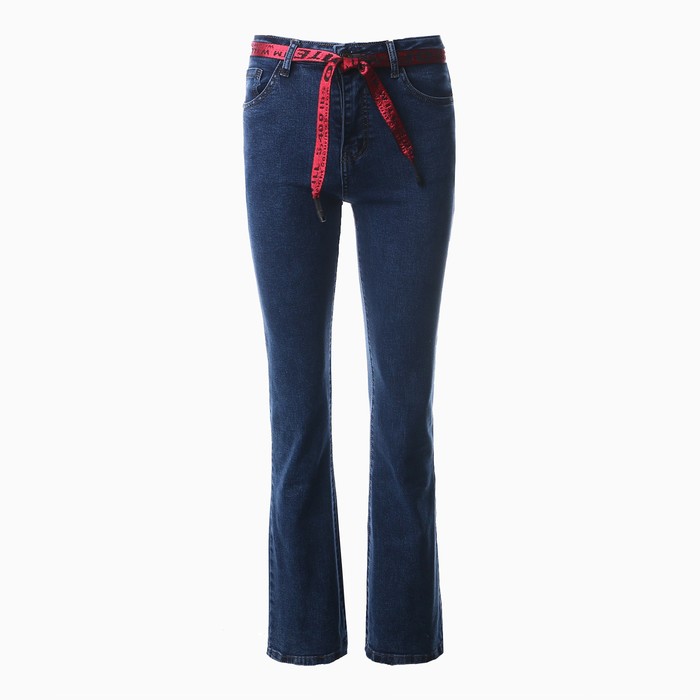 

Джинсы женские NoBrand 10132689 синие 44-48 RU, Синий, 10132693