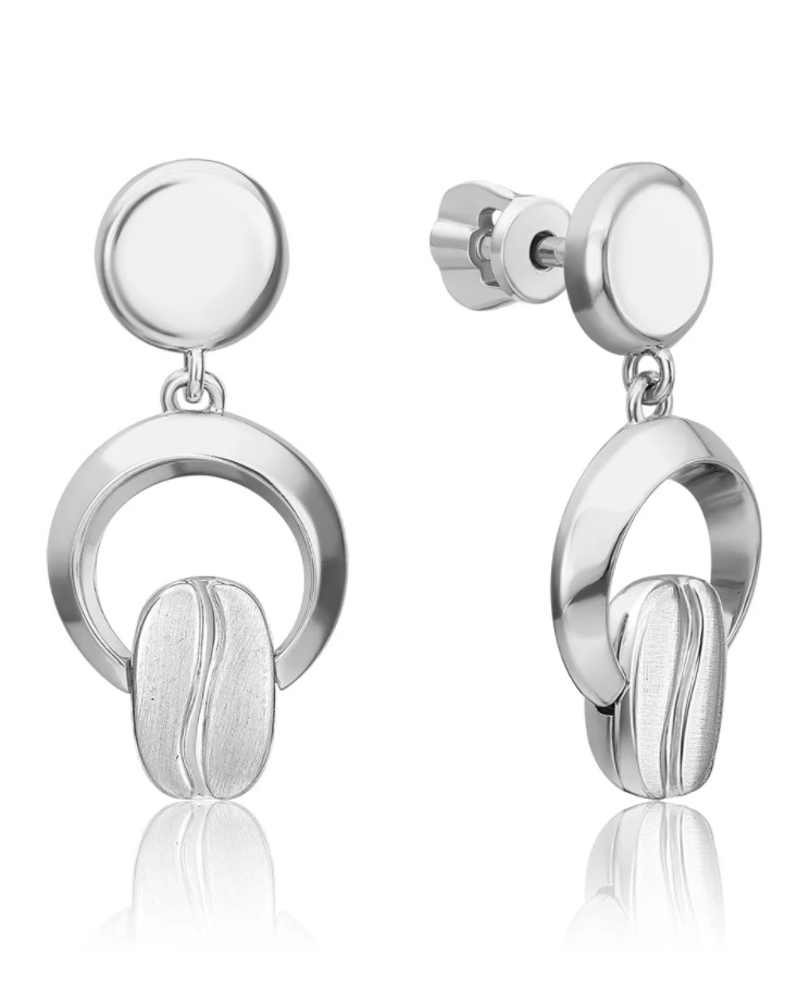 

Серьги пусеты из белого золота с топазом PLATINA jewelry 02-4920-01-201-1120, 02-4920-01-201-1120