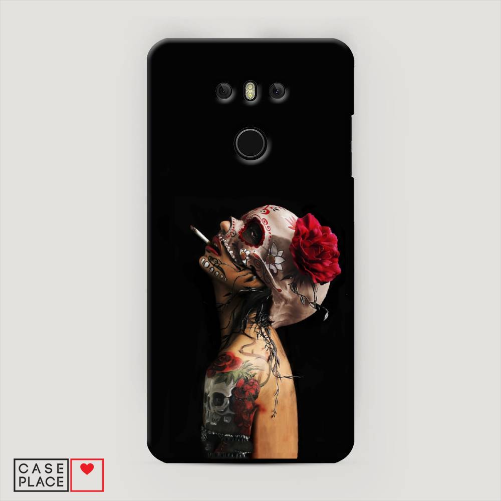 

Чехол Awog "Девушка с черепом" для LG G6, 80820-7