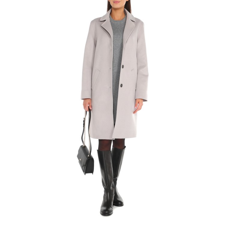 Пальто женское Calzetti LUCY серое XL