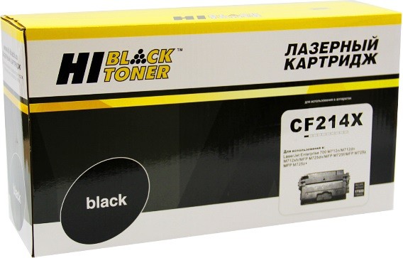 фото Картридж для лазерного принтера hi-black cf214x (cf214x) черный, совместимый