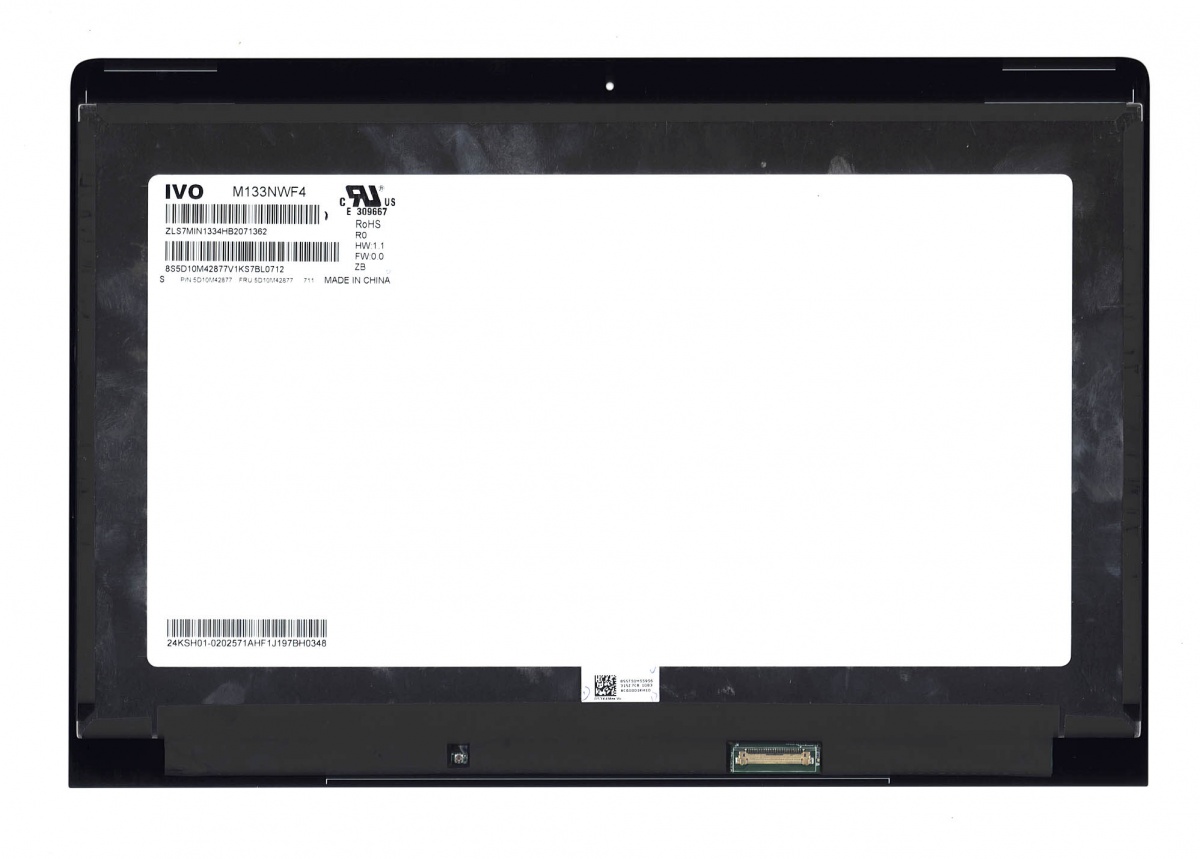 

Дисплей OEM со стеклом для Lenovo, M133NWF4 R0 стекло