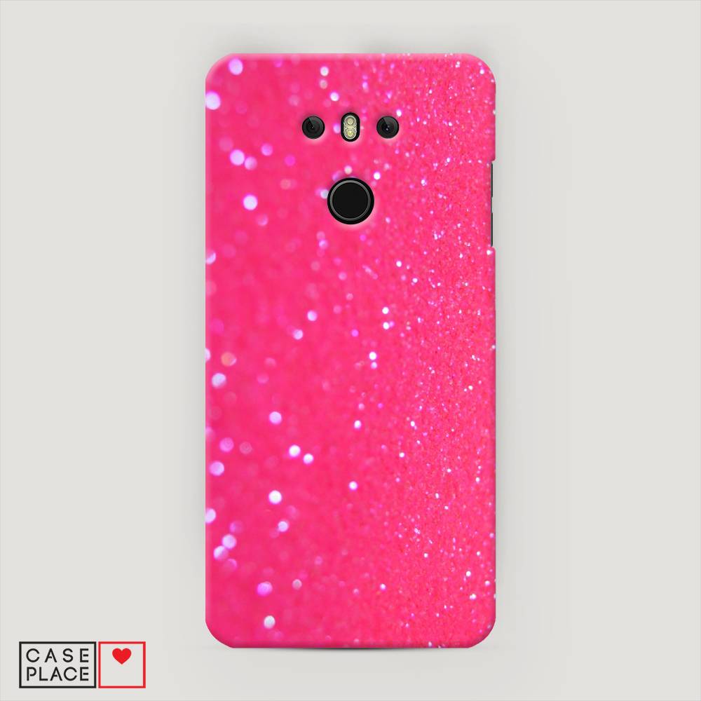 

Чехол Awog "Малиновые блестки рисунок" для LG G6