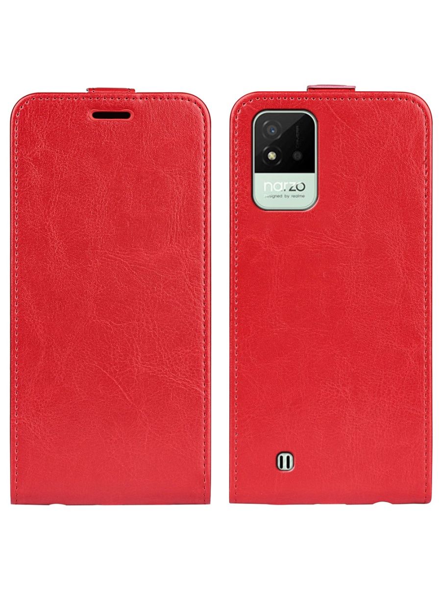 

Чехол книжка Flip для Realme Narzo 50i Красный